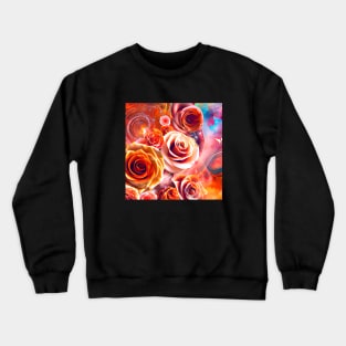 Red Roses Crewneck Sweatshirt